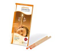 Biosun - Bougies d'oreille wellharmony avec filtre de sécuritéSenteur sensuelle d'orange, de pamplemousse et de mandarine