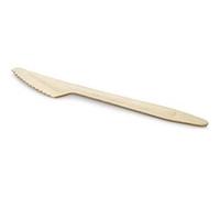 Biosylva - couteau bois de bouleau 16,5 cm par 100 noir G