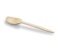 biosylva - cuillère bois de bouleau 16,5 cm par 100 noir G