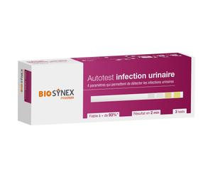 Biosynex Autotest Infection Urinaire 4 Paramètres 3 Pièces