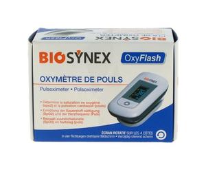 Biosynex Oxy Flash Oxymètre de Pouls Bout de Doigt 1 Unité