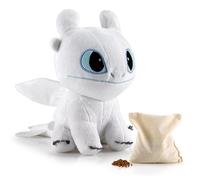 BIOSYNEX - Peluche Bouillotte Micro-Ondable avec Billes d'Argile Dragons - Doudou Bien-Être Lavable en Machine - Chaleur Douce et Réconfortante - Dès la naissance (Furie Eclair)