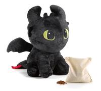 BIOSYNEX - Peluche Bouillotte Micro-Ondable Krokmou (Dragons) avec Billes d'Argile - Doudou Bien-Être Lavable en Machine - Chaleur Douce et Réconfortante - Dès la naissance