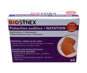 Biosynex Protecteur Auditif Natation Enfants 3 Paires