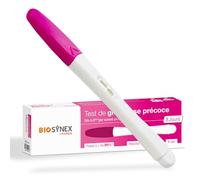 BIOSYNEX - Test de Grossesse Ultra Précoce - Efficace dès 8 Jours Après un Rapport - 1 Test