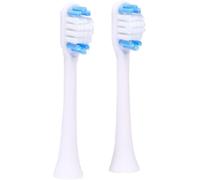 - Biosynex - Têtes De Brosse À Dents Électrique Sonique - Recharge - Lot De 2 Brossettes - Coloris Blanc[Z458]