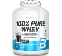 BioTech USA Poudre de protéines 100% Pure Whey – BCAA & Glutamine – Sans gluten – 1kg Black Biscuit