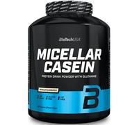 BioTech USA – Caséine micellaire – Absorption prolongée, L‑glutamine – Vanille 2,27 kg