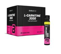 BioTech L-Carnitine Amp 3000mg 20 x 25ml Lemon