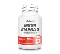 BioTech USA Mega Omega-3 – 70% EPA et DHA, Vitamine E – 90 capsules