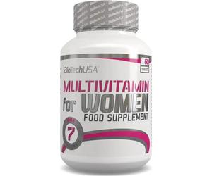 Biotech Usa Multivitamin For Women 60 comprimés
