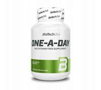BioTech USA Multivitamines One-A-Day – 12 vitamines, 10 minéraux – 100 comprimés