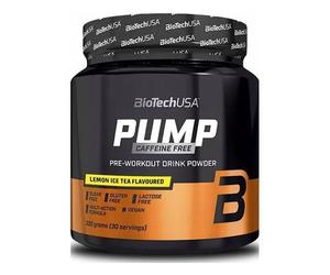 Biotech Usa Pump Caffeine Free Lemon Ice Tea 330g