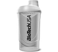 BioTech USA Shaker WAVE 600 ml blanc / Shakers / Shaker élégant et amélioré pour la préparation de boissons