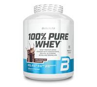 BioTechUSA 100% Pure Whey | Poudre de protéines avec BCAA et Glutamine | Sans gluten, sans huile de palme | 21g de protéines par portion, 2 kg, Rich Chocolate