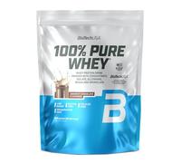 BioTechUSA 100% Pure Whey | Poudre de protéines avec BCAA et Glutamine | Sans gluten, sans huile de palme | 21g de protéines par portion, 900 g, Chocolat-Coco