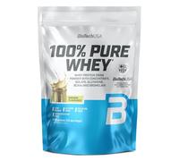 BioTechUSA 100% Pure Whey | Poudre de protéines avec BCAA et Glutamine | Sans gluten, sans huile de palme | 21g de protéines par portion, 400 g, Banane