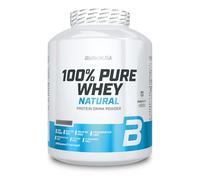 BioTechUSA 100% Pure Whey | Protéine de lactosérum, concentré & isolat | BCAA & L-glutamine | Enzymes bromélaïne | Faible teneur en sucres | 2 kg, Sans saveur