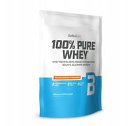BioTech USA Poudre de protéines 100% Pure Whey – 21 g prot., BCAA & Glutamine – 1 kg Caramel salé