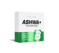 BioTechUSA Ashwa+, Complément alimentaire sous forme de gélule avec des extraits d’Ashwagandha, de thé vert et de Panax Ginseng, 30 gélules