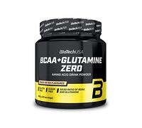 BioTech USA Complément BCAA + Glutamine Zéro – Thé glacé pêche – 480 g – Sans sucre
