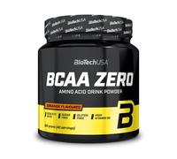 BioTechUSA BCAA Zero | Acides aminés essentiels en poudre | 6g BCAA avec L-Leucine instantanée | Vegan | Sans sucre, sans lactose, sans gluten, 360 g, Orange