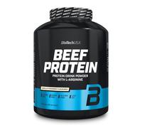 BioTechUSA Beef Protein | Peptides de bœuf hydrolysés, 87% de protéines | L-glutamine & L-arginine | Sans créatine ajoutée | Sans sucres, faible teneur en graisses | 1816 g, Vanille-Cannelle