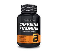 BioTechUSA Caffeine + Taurine | Chaque gélule contient 80 mg de caféine et 600 mg de taurine | Sans OGM | Sans gluten, 60 gélules