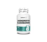 BioTechUSA Chondroitin Glucosamine | Combinaison de Chondroïtine et Glucosamine | avec Calcium et Magnésium, 60 Capsules