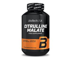 BioTechUSA Citrulline Malate Gélules | Endurance et Support d'Entraînement pour Athlètes | Avec L-Citrulline et Acide Malique | 90 gélules