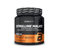 BioTechUSA Citrulline Malate | Poudre de L-citrulline & acide malique 1:1 | 3 g de principe actif par dose | Dosage libre en pré-entraînement | Végan, sans sucres ni gluten | 300 g | Neutre