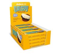BioTechUSA Crispy Protein Bar | Sucré et croquant | Délice riche en protéines | Soutien énergétique et musculaire en déplacement, 16x40g, Lait