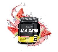 BioTechUSA EAA Zero | Acides aminés essentiels | 7160mg EAA/portion | Ratio recommandé par l'OMS | Sans sucre, sans gluten, 350g, Pastèque