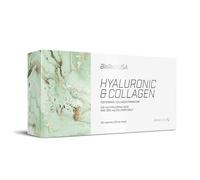 BioTechUsa Hyaluronic&Collagen, Complément alimentaire en gélules, au collagène, à l’acide hyaluronique, aux vitamines, 120 gélules