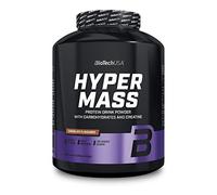 BioTechUSA Hyper Mass | Prise de masse avec mélange de glucides et de protéines | Créatine micronisée | Sans gluten, 2.27 kg, Chocolat
