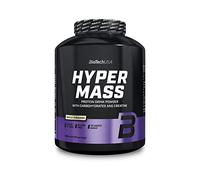 BioTechUSA Hyper Mass | Prise de masse avec mélange de glucides et de protéines | Créatine micronisée | Sans gluten, 4 kg, Vanille