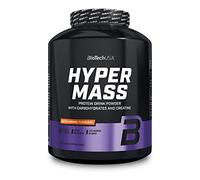 BioTechUSA Hyper Mass | Prise de masse avec mélange de glucides et de protéines | Créatine micronisée | Sans gluten, 2.27 kg, Caramel salé