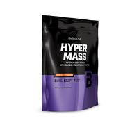 BioTechUSA Hyper Mass | Prise de masse avec mélange de glucides et de protéines | Créatine micronisée | Sans gluten, 1 kg, Caramel salé