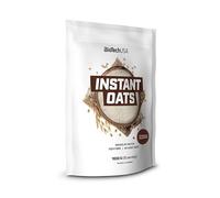 BioTechUSA Instant Oats | Riche en fibres | Source de protéines d'origine végétale, 1 kg, Chocolat