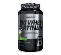 BioTechUSA Iso Whey Platinum | Poudre de protéines de lactosérum isolées et concentrées | 3 g de créatine par portion | Avec zinc et vitamine B3 | 908 g, Pistache