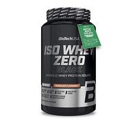 BioTechUSA Iso Whey Zero Black | Isolat de lactosérum | 3 g de créatine | 90 % de protéines | Glutamine & arginine | Zinc & vitamine B3 | Sans lactose, sucres & gluten | 908 g, Chocolat