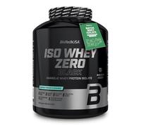BioTechUSA Iso Whey Zero Black | Protéine de première qualité avec créatine, zinc, vitamine B3 et acides aminés | 90% de protéines | Sans sucre, sans lactose, sans gluten, 1816 g, Coco-Manque