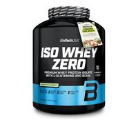 BioTech USA – Whey Isolate Iso Whey Zero – Sans sucre, Sans gluten – Pistache 1816 g