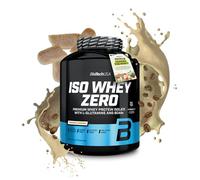 BioTechUSA Iso Whey Zero | Isolat de lactosérum à haute teneur en protéines | BCAA & glutamine | Lactose réduit, sans gluten ni sucres | 21 g de protéines par portion | 1816 g, Tiramisu