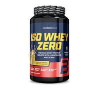 BioTechUSA Iso Whey Zero | Isolat de lactosérum à haute teneur en protéines | BCAA & glutamine | Lactose réduit, sans gluten ni sucres | 21 g de protéines par portion | 908 g, Caramel Catalan