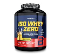 BioTechUSA Iso Whey Zero | Isolat de lactosérum à haute teneur en protéines | BCAA & glutamine | Lactose réduit, sans gluten ni sucres | 21 g de protéines par portion | 1816 g, Caramel Catalan