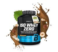 BioTechUSA Iso Whey Zero | Premium Whey Protein Isolate | Grass-Fed | Enzyme-Free | Sugar- and Gluten-free, 2.27 kg, Noisette