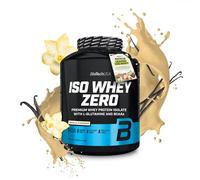 BioTechUSA Iso Whey Zero | Premium Whey Protein Isolate | Grass-Fed | Enzyme-Free | Sugar- and Gluten-free, 2.27 kg, Vanille
