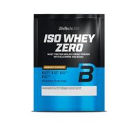 BioTechUSA Iso Whey Zero | Premium Whey Protein Isolate | Grass-Fed | Enzyme-Free | Sugar- and Gluten-free, 25 g, Noisette