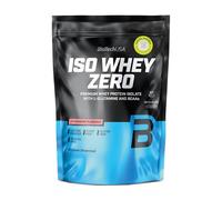 BioTechUSA Iso Whey Zero | Premium Whey Protein Isolate | Grass-Fed | Enzyme-Free | Sugar- and Gluten-free, 454 g, Fraise